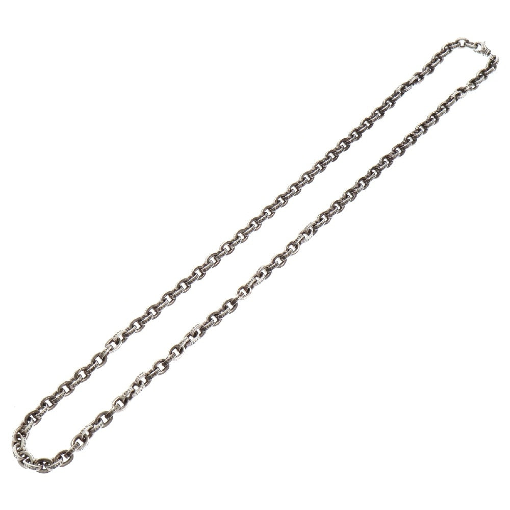 CHROME HEARTS(クロムハーツ) PAPER CHAIN LRG ラージペーパーチェーン シルバーネックレス シルバー 国内ギャランティ付き