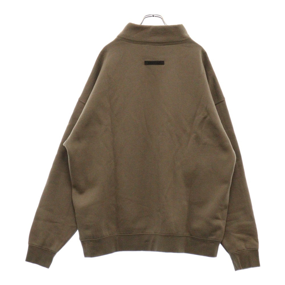 FOG Essentials(エフオージー エッセンシャルズ) ロゴプリント ハイネック スウェット トレーナー グレー