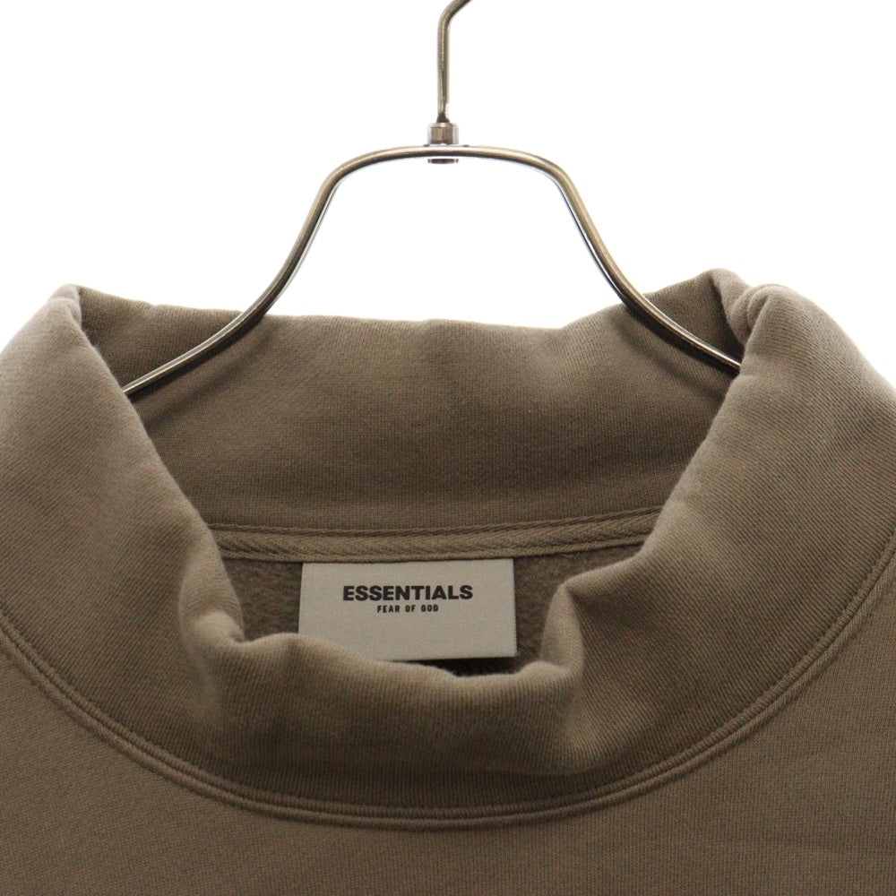 FOG Essentials(エフオージー エッセンシャルズ) ロゴプリント ハイネック スウェット トレーナー グレー
