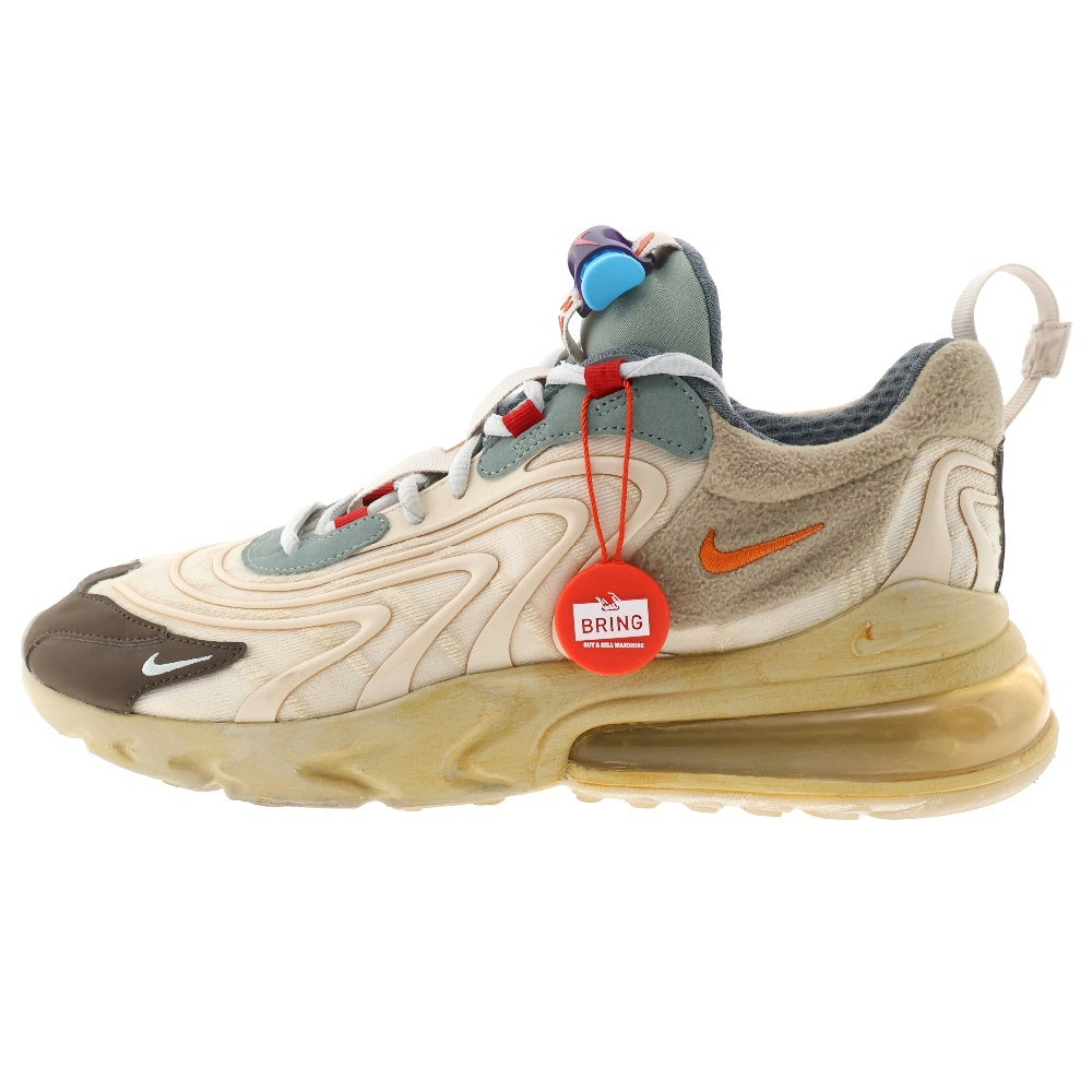 NIKE(ナイキ) ×TRAVIS SCOTT AIR MAX270 CACTUS TRAILS ×トラヴィススコット エアマックス270 カクタストレイル ローカットスニーカー CT2864-200 ベージュ US10/28.0cm