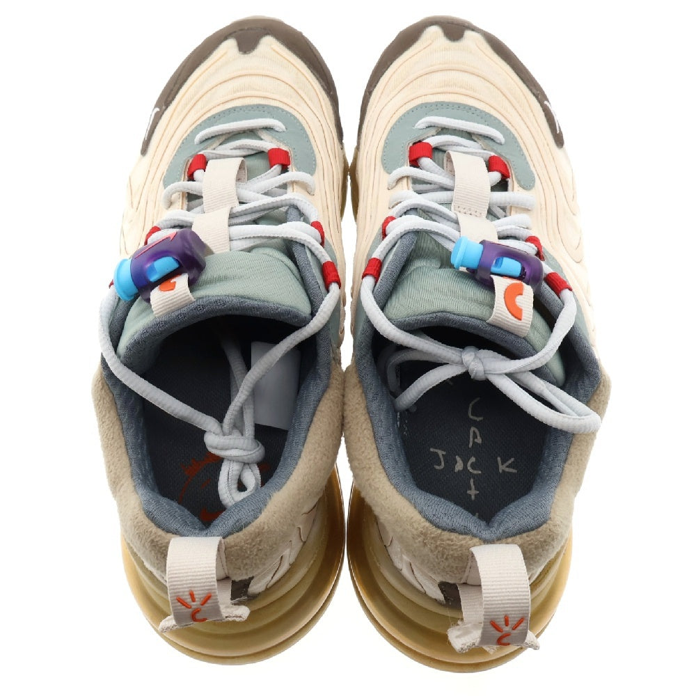 NIKE(ナイキ) ×TRAVIS SCOTT AIR MAX270 CACTUS TRAILS ×トラヴィススコット エアマックス270 カクタストレイル ローカットスニーカー CT2864-200 ベージュ US10/28.0cm