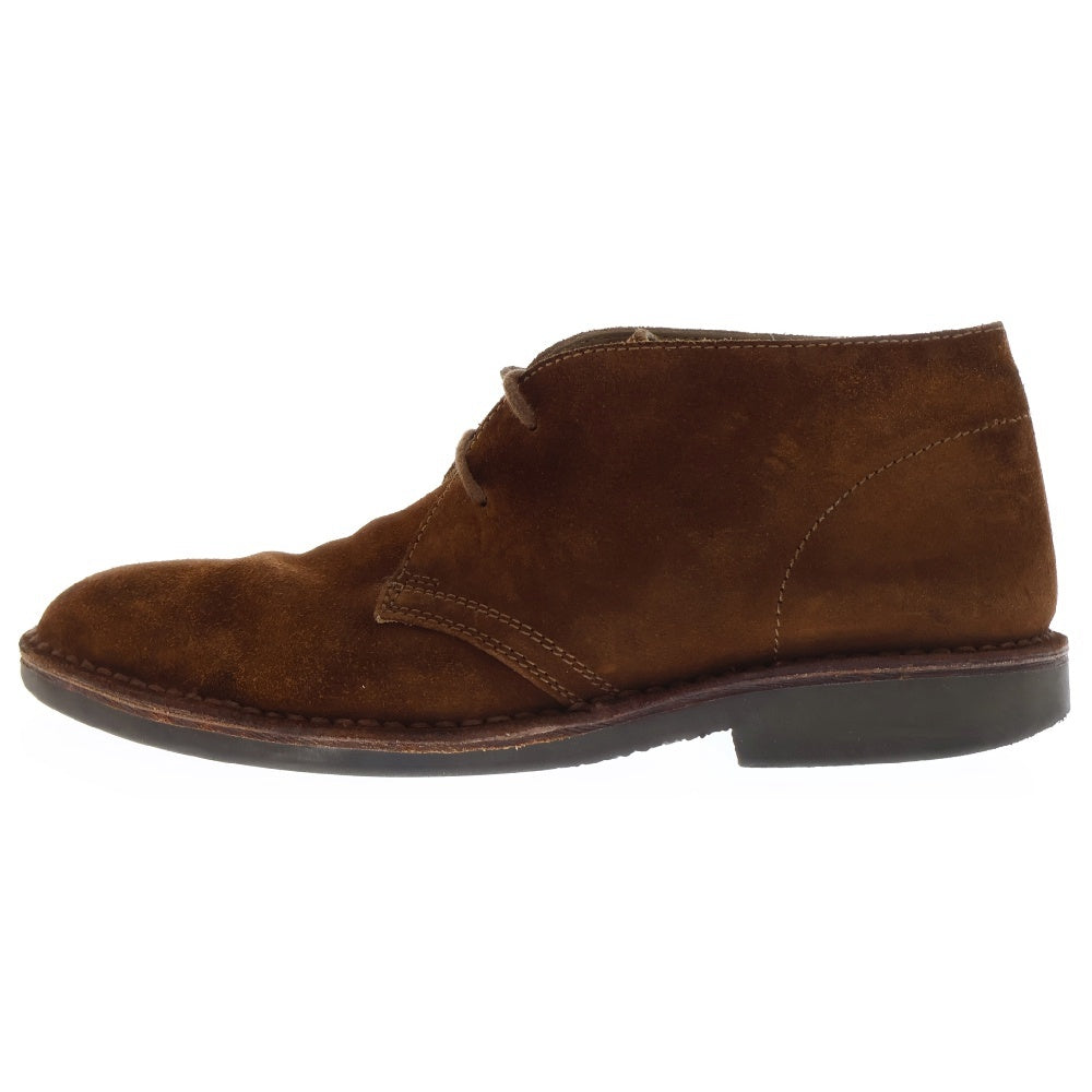 BROOKS BROTHERS(ブルックス ブラザーズ) PEAL&CO ピールアンドコー別注 スエード レザー チャッカブーツ ブラウン 48577026