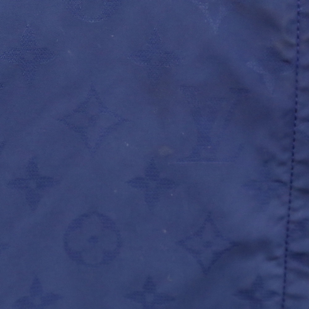LOUIS VUITTON(ルイヴィトン) ×草間彌生 23AWモノグラムワッペンパーカーRM232H YP1 HOB32W ブルー