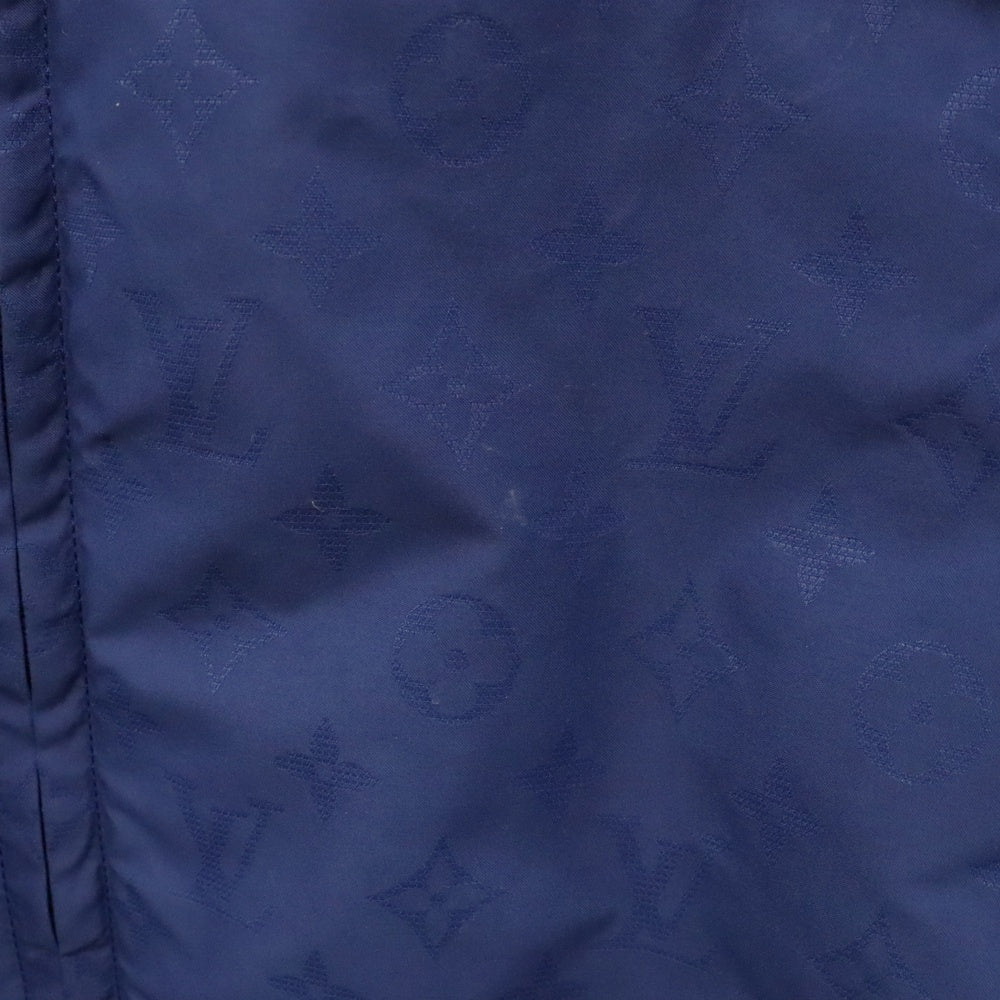 LOUIS VUITTON(ルイヴィトン) ×草間彌生 23AWモノグラムワッペンパーカーRM232H YP1 HOB32W ブルー
