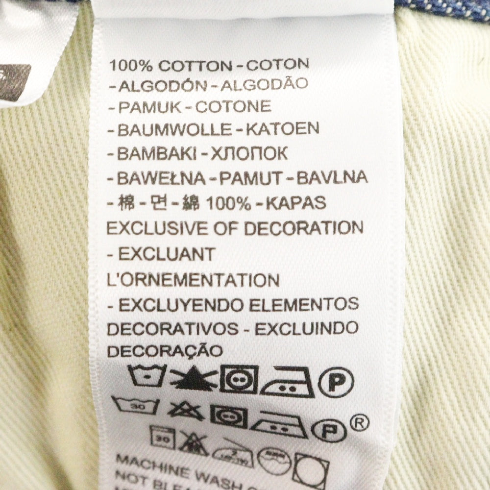 Levi's premium(リーバイスプレミアム) 24SS EDIFICE別注 501 ストレートデニムパンツ PC9-A9515-0000 ブルー