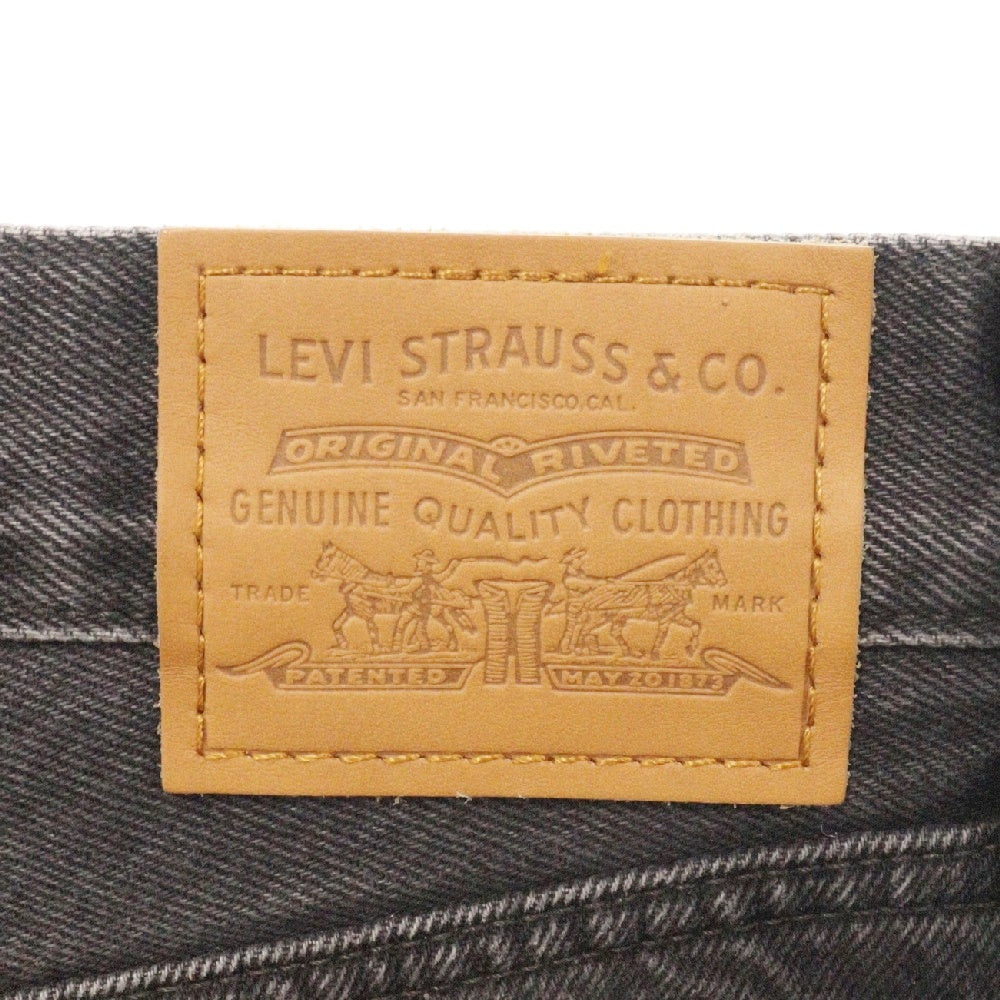 Levi's premium(リーバイスプレミアム) MIDDY STRAIGHT ストレートデニムパンツ PC9-A4690-0000 ブラック
