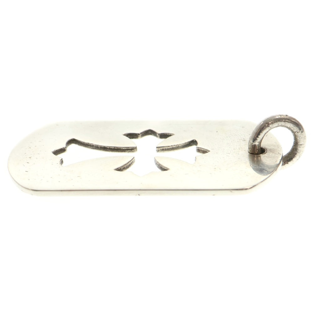 CHROME HEARTS(クロムハーツ) D TAG LRG CO CRS カットアウトクロス ラージドッグタグネックレストップ