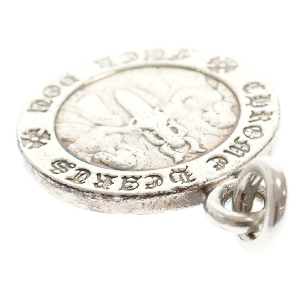 CHROME HEARTS(クロムハーツ) CHRM ANGL MDL エンジェルメダルチャーム V1 ネックレストップ シルバー