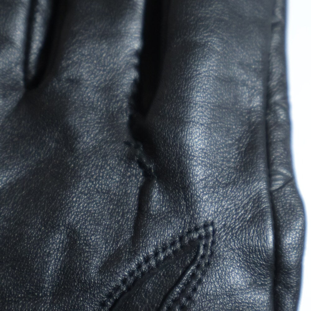 LOUIS VUITTON(ルイヴィトン) モノグラム シャドウゴン ラムスキンレザーグローブ 手袋 M73336 ブラック
