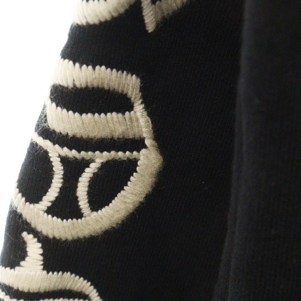 CHROME HEARTS(クロムハーツ) SLOW RIDE CH刺繍プルオーバーパーカー フーディー ブラック