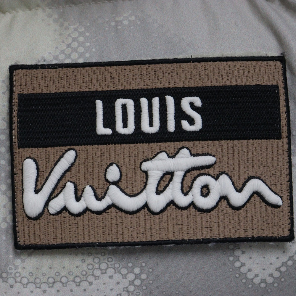 LOUIS VUITTON(ルイヴィトン) 24SS フェイクファーカモダウンジャケット RM241M FTN HQB08E ホワイト
