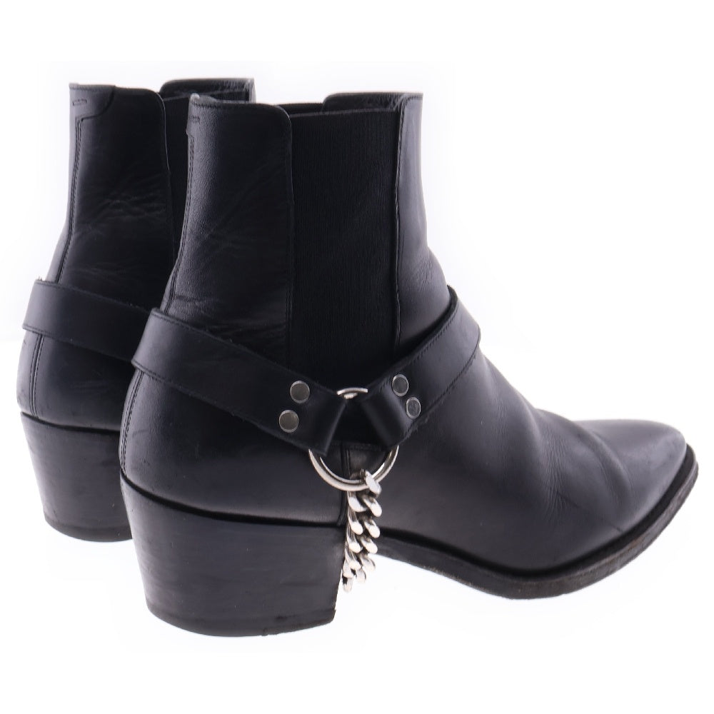 CELINE(セリーヌ) カマルグ バイカーカーフスキンチェルシーブーツ 358513808C ブラック