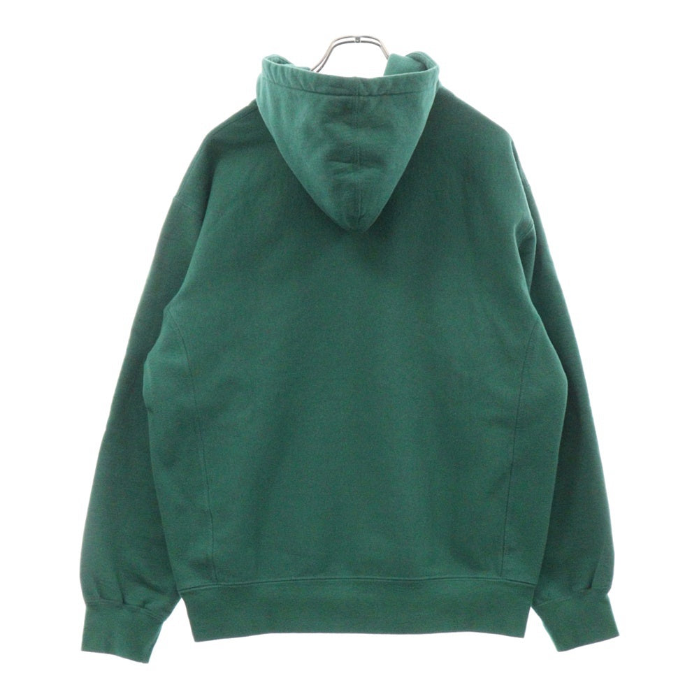 SUPREME(シュプリーム) 21SS ×KAWS Chalk Logo Hooded Sweatshirt ×カウズ チョークボックロゴ プルオーバーパーカー フーディー グリーン