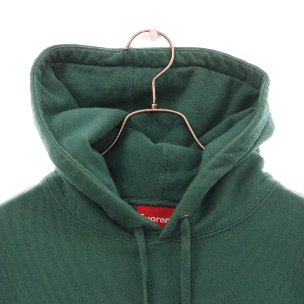 SUPREME(シュプリーム) 21SS ×KAWS Chalk Logo Hooded Sweatshirt ×カウズ チョークボックロゴ プルオーバーパーカー フーディー グリーン