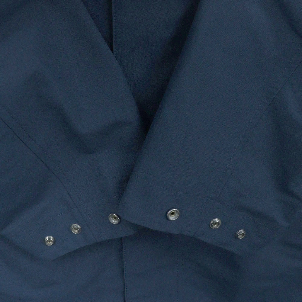 Christian Dior(クリスチャンディオール) 21AW ×Kenny Scharf Logo Embroidery Long Coat ×ケニーシャーフ CDロゴ刺繍 WZIP モッズコート 033C313C4875 ブルー
