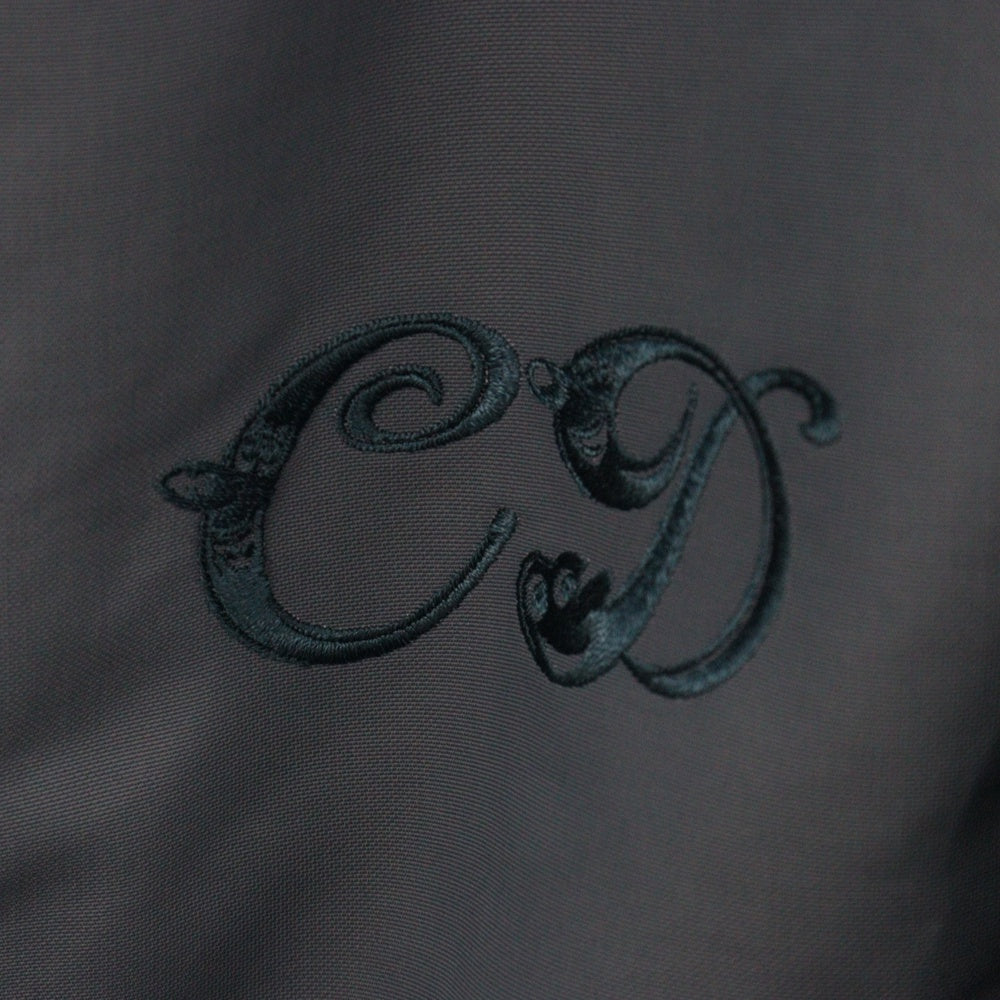 Christian Dior(クリスチャンディオール) 21AW ×Kenny Scharf Logo Embroidery Long Coat ×ケニーシャーフ CDロゴ刺繍 WZIP モッズコート 033C313C4875 ブルー