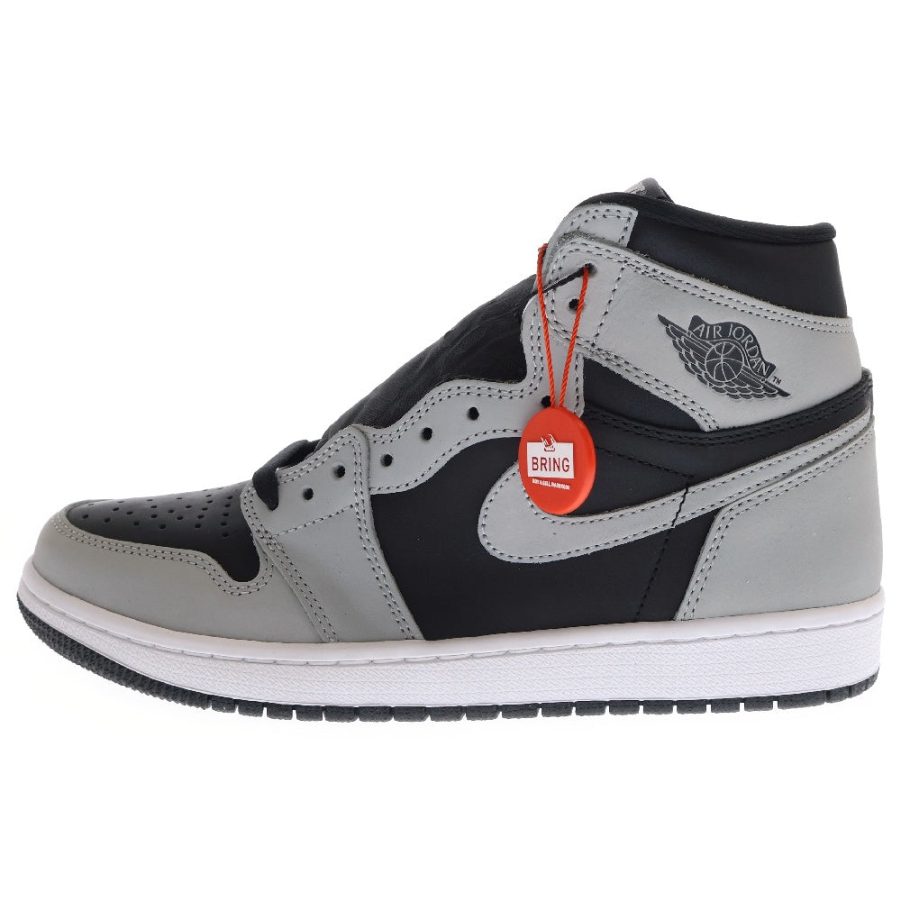 NIKE(ナイキ) AIR JORDAN 1 RETRO HIGH OG SHADOW 2.0 555088-035 エア ジョーダン シャドウ ハイカットスニーカー グレー/ブラック US8.5/26.5cm