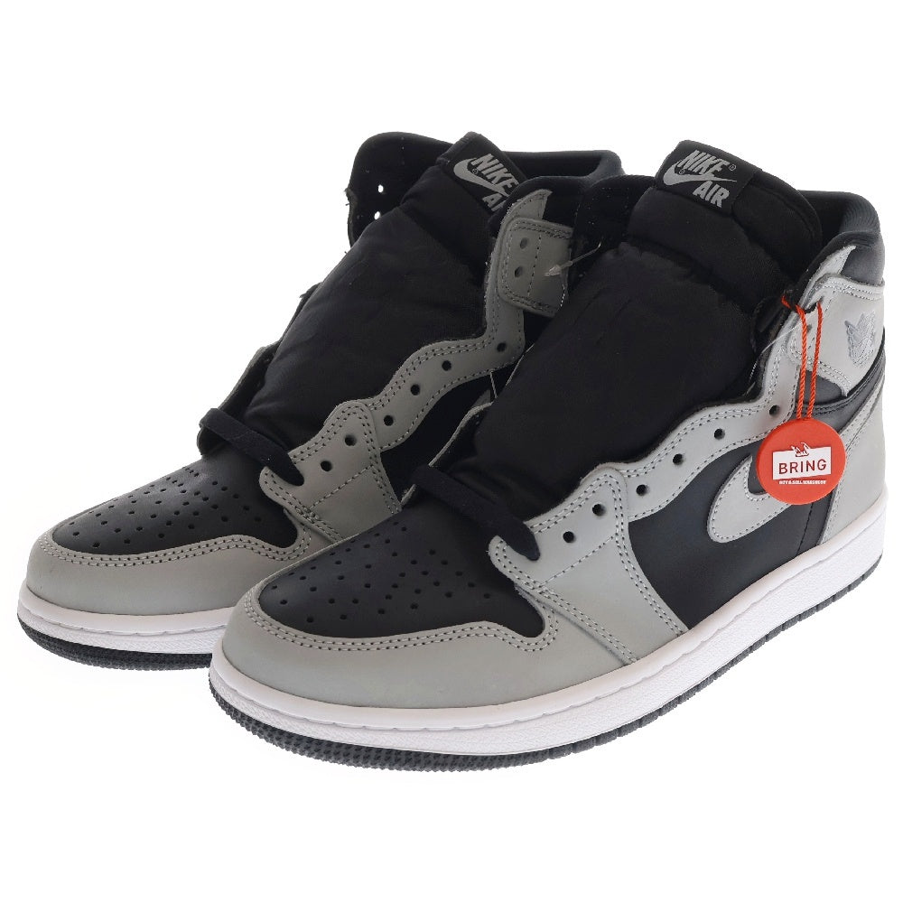 NIKE(ナイキ) AIR JORDAN 1 RETRO HIGH OG SHADOW 2.0 555088-035 エア ジョーダン シャドウ ハイカットスニーカー グレー/ブラック US8.5/26.5cm