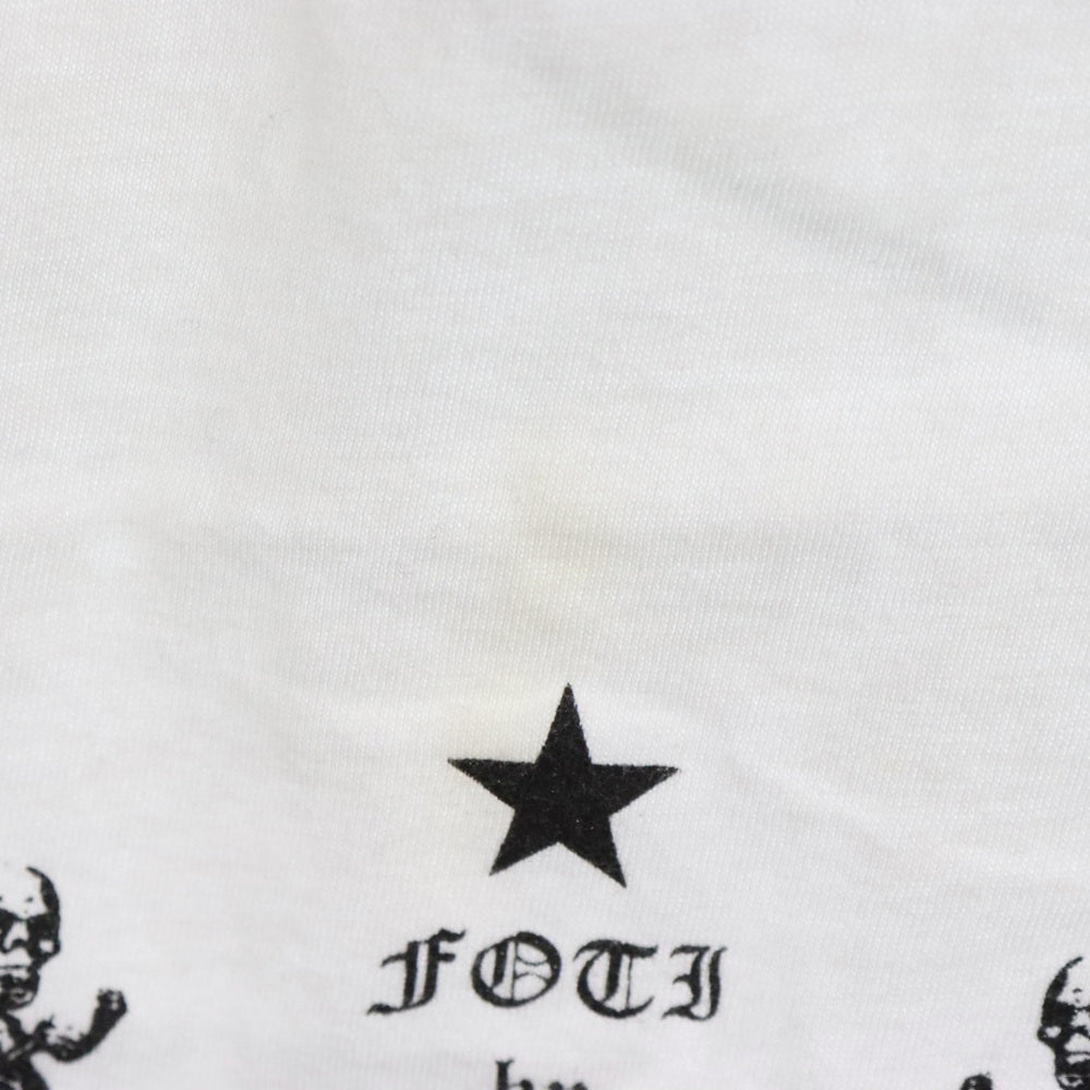 CHROME HEARTS(クロムハーツ) フォティ マハリア プリント半袖Tシャツ ホワイト