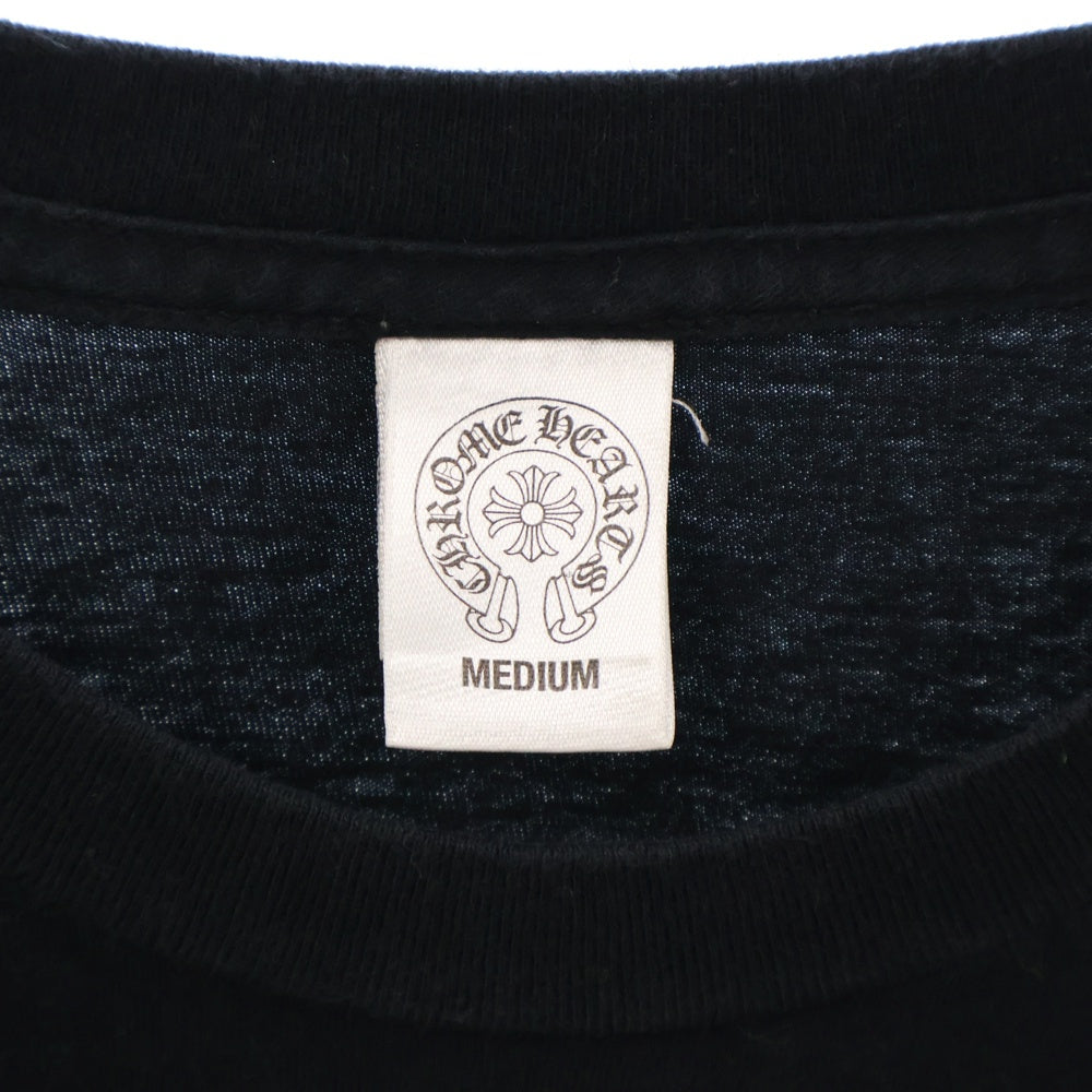 CHROME HEARTS(クロムハーツ) OLD FOTI L/S TEE フォティ マハリア プリント長袖Tシャツ カットソー ブラック