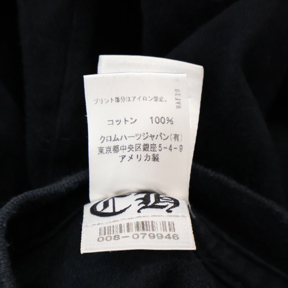 CHROME HEARTS(クロムハーツ) OLD FOTI L/S TEE フォティ マハリア プリント長袖Tシャツ カットソー ブラック