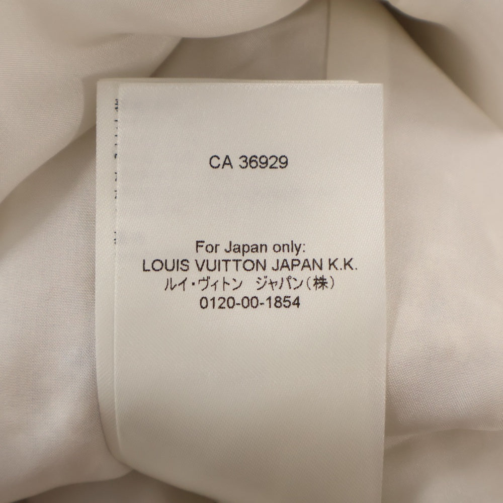 LOUIS VUITTON(ルイヴィトン) Belted Skater Tweed Dress ベルテッド スケーターツイードドレス ワンピース RW222W O80 FNDR66 ホワイト レディース