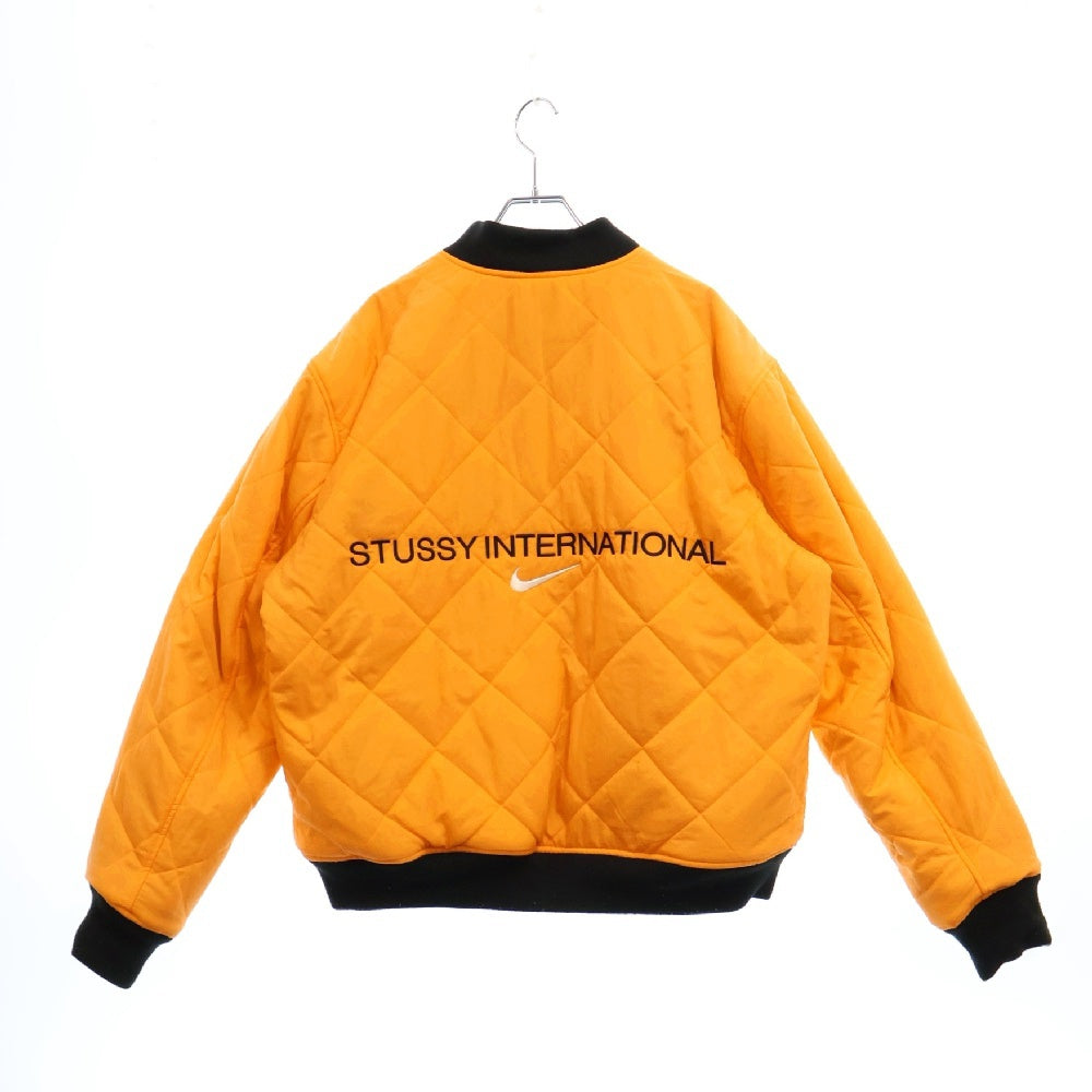 NIKE(ナイキ) ×STUSSY REVERSIBLE VARSITY JACKET FJ9153-222 ステューシー リバーシブル ヴァーシティジャケット カーキ