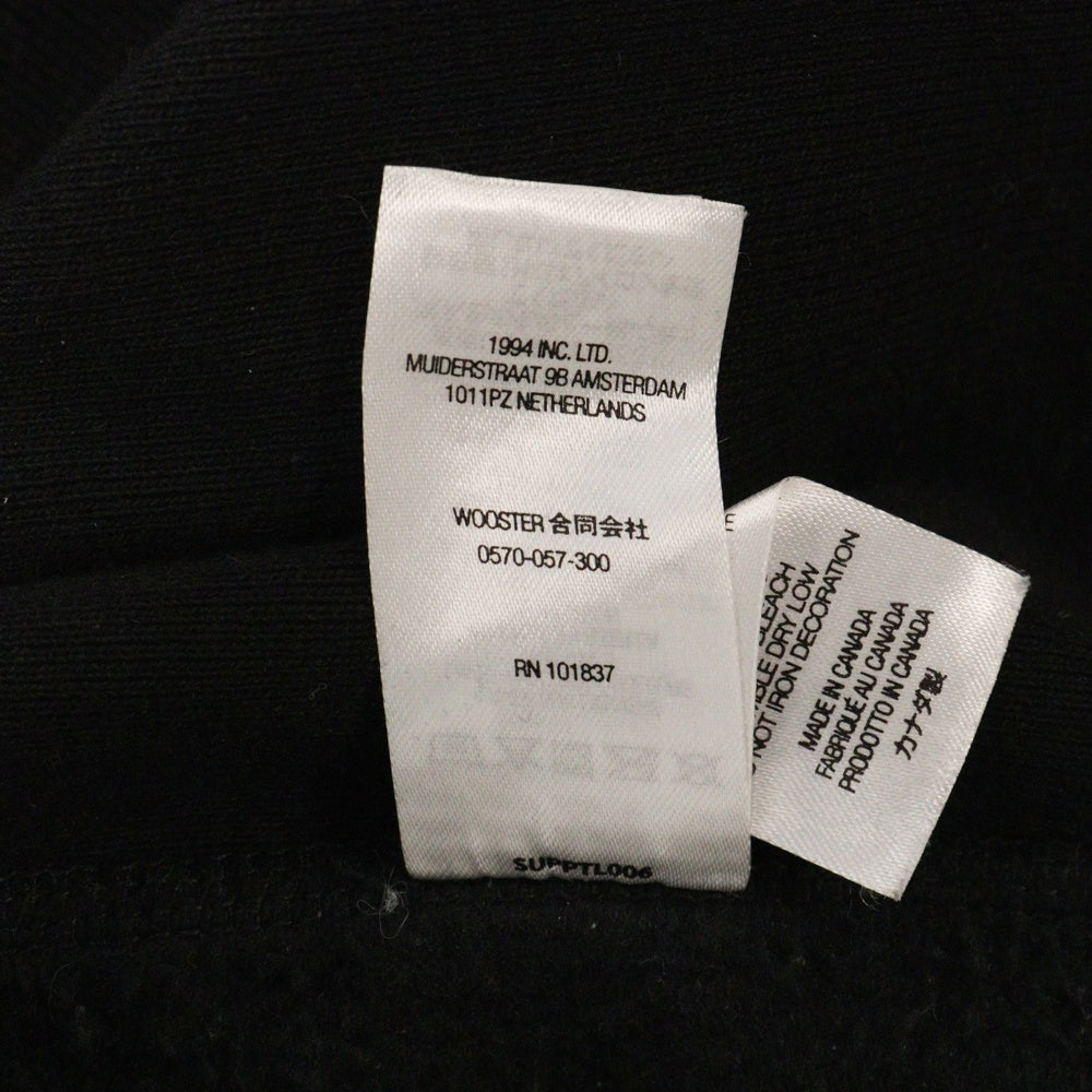 SUPREME(シュプリーム) 22AW Preme Hooded Sweatshirt ロゴ プルオーバー スウェット パーカー フーディ ブラック