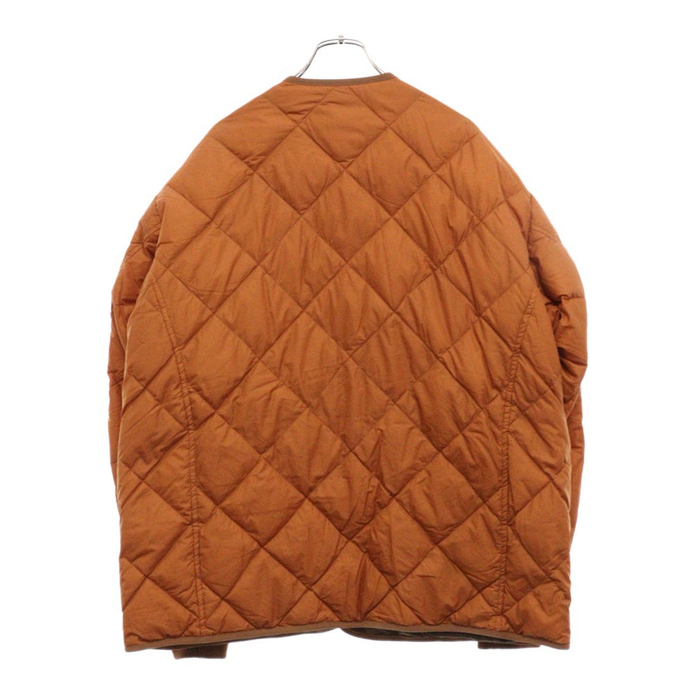 NANGA(ナンガ) ×MANUAL ALPHABET CMR REVERSLE DOWN JACKET キルティング リバーシブルダウンジャケット ×マニュアルアルファベット MA-J-340 ブラウン