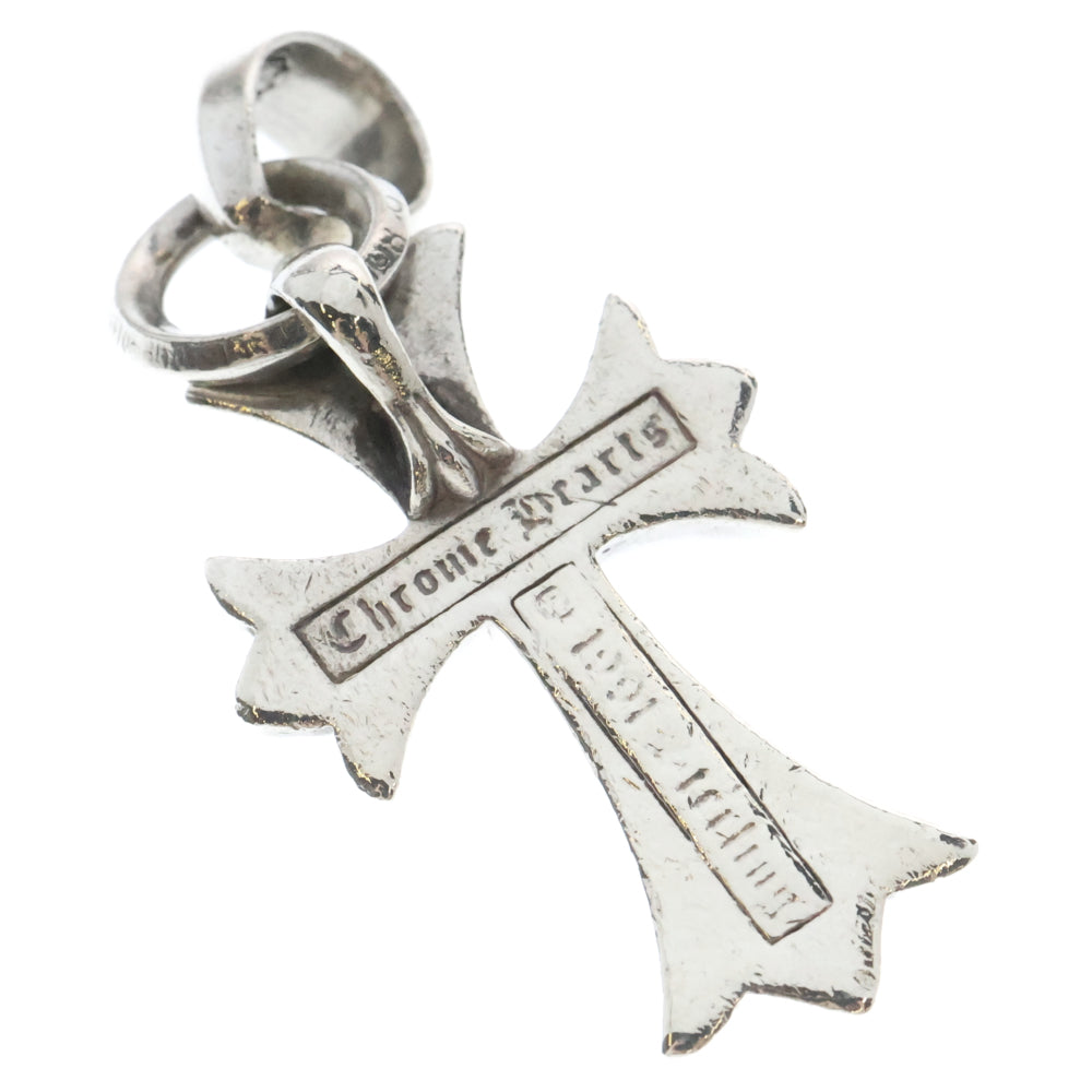 CHROME HEARTS(クロムハーツ) CH CRS SML W/BALE Wベイル スモールCHクロス ペンダントトップ シルバー BCA218