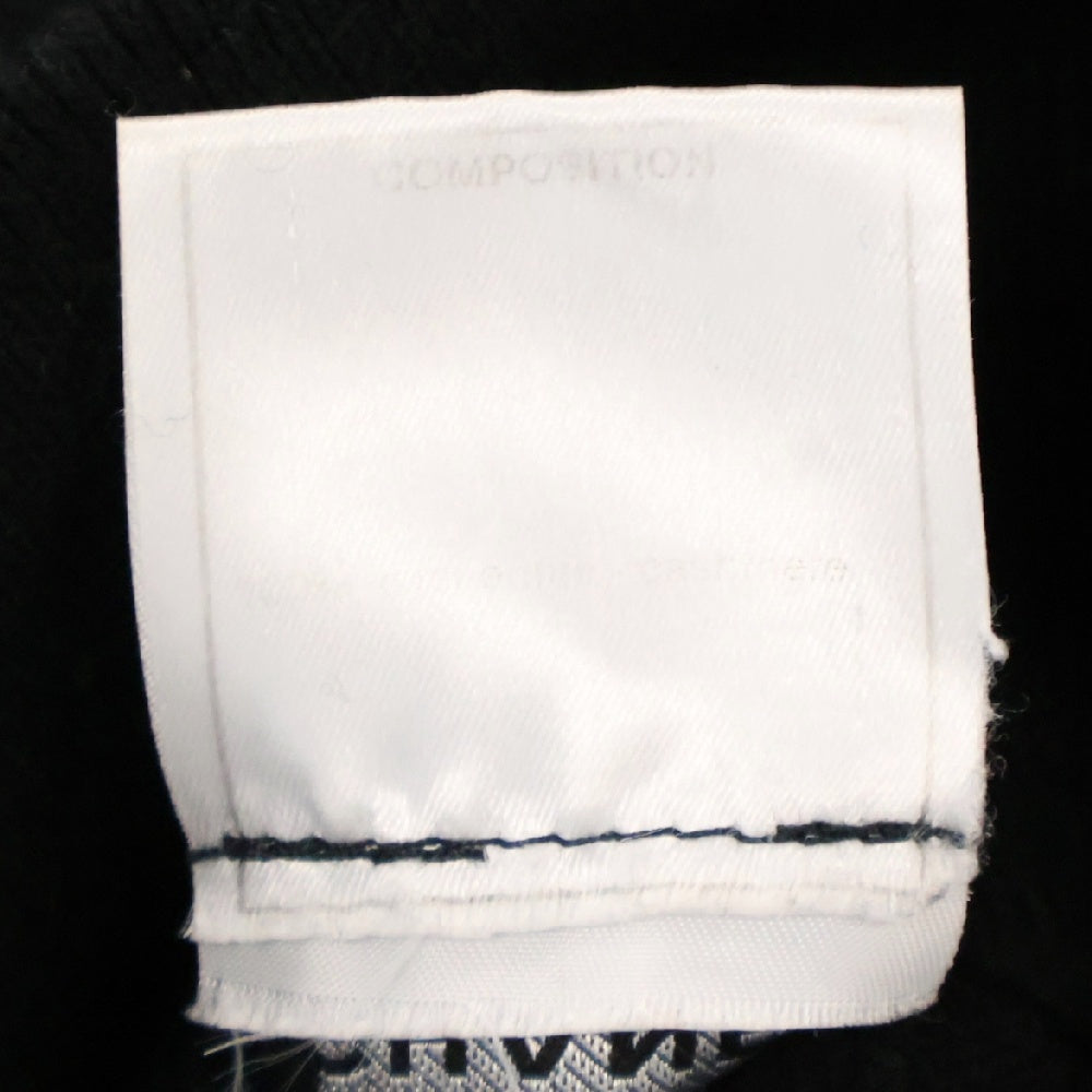 CHANEL(シャネル) ココマーク バッジ ハイネック カシミヤ 半袖ニット セーター ブラック レディース P26634V00007