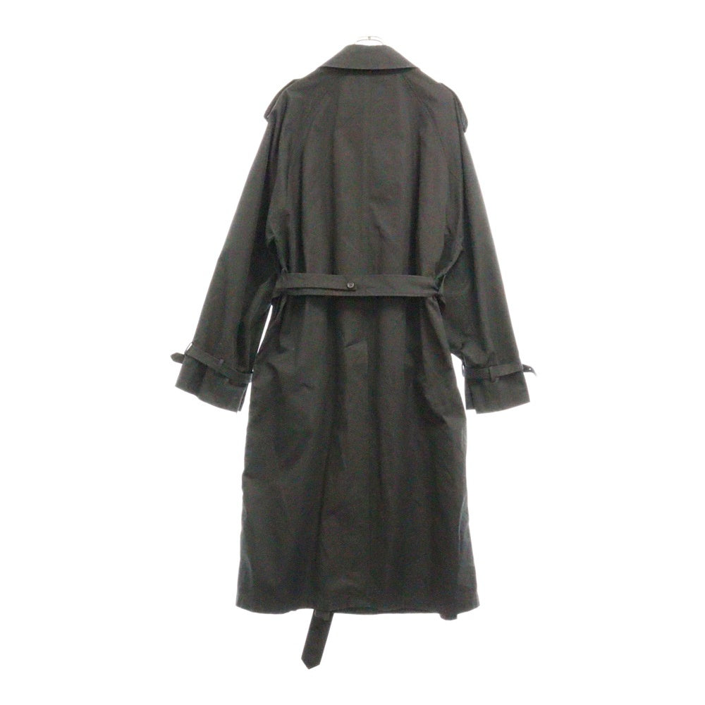 Stein(シュタイン) 23SS OVERSIZED TRENCH COAT オーバーサイズトレンチコート ブラック ST.484