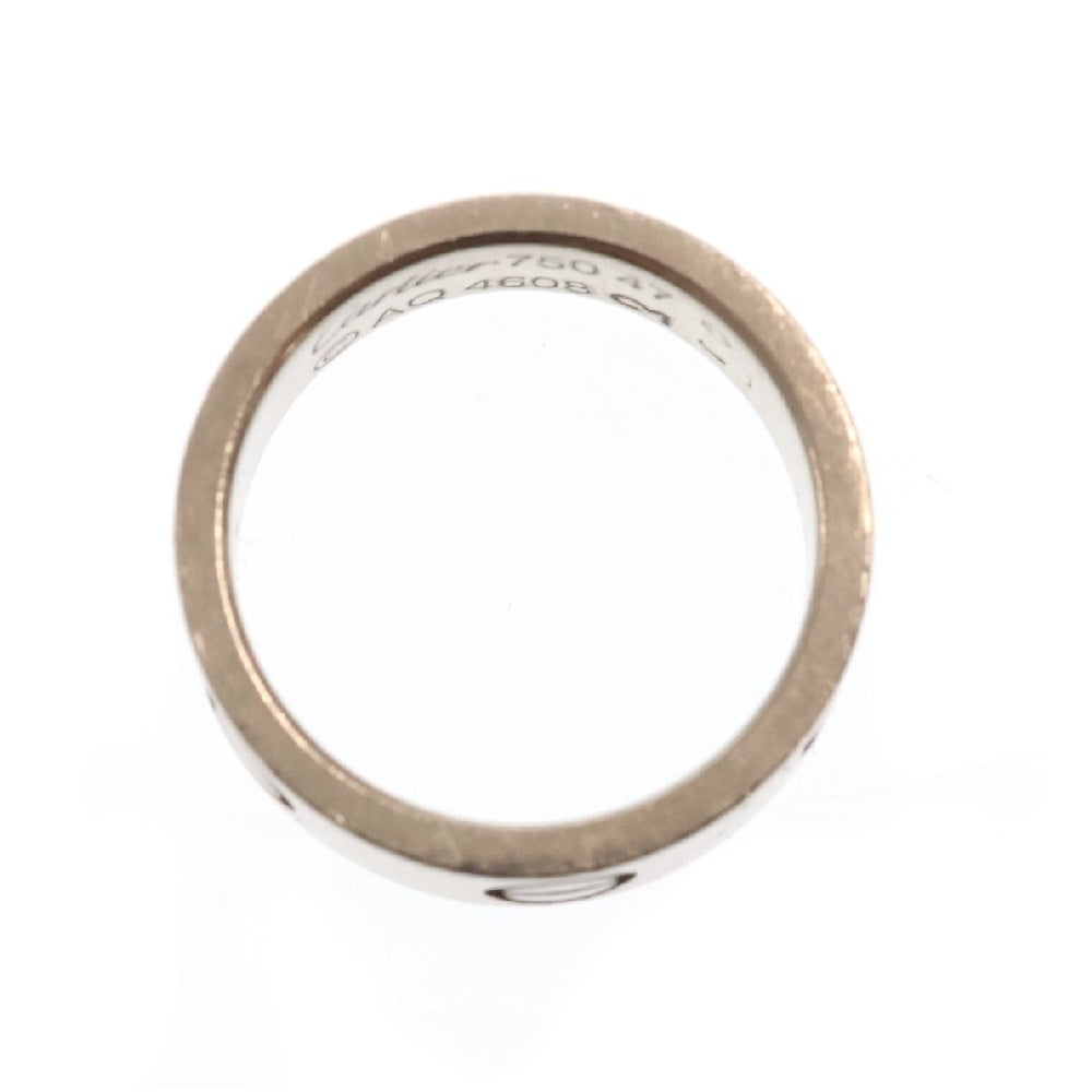 Cartier(カルティエ) K18WG Love ring classic model ラブリング クラシックモデル ホワイトゴールド 指輪 B4084700