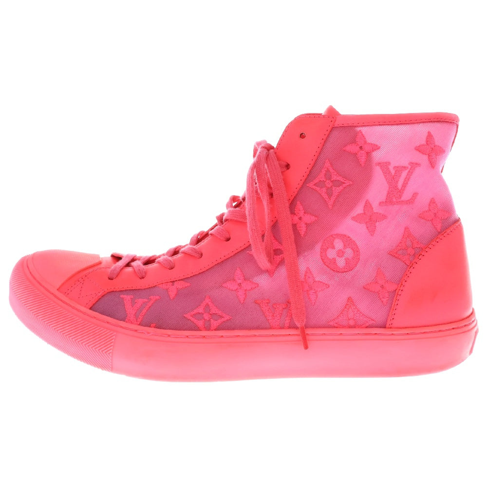LOUIS VUITTON(ルイヴィトン) ランアウェイ モノグラムメッシュハイカットスニーカー NV0189 ピンク