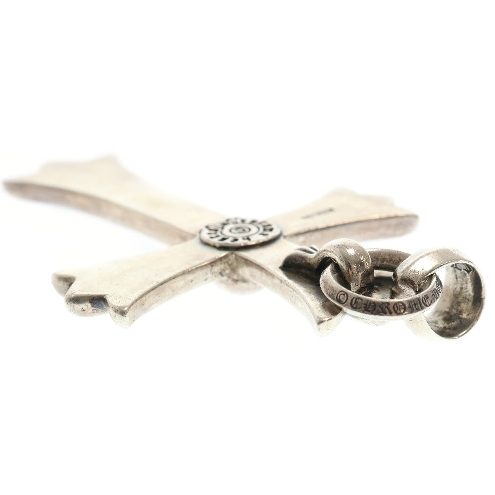 CHROME HEARTS(クロムハーツ) CH CRS LG W/BALE Wベイル ラージCHクロスペンダントトップ シルバー BCA215