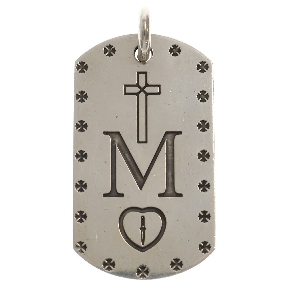 CHROME HEARTS(クロムハーツ) D TAG LRG MAPPLE THORPE メイプルソープ ドッグタグ ラージ ペンダントトップ シルバー BCA241