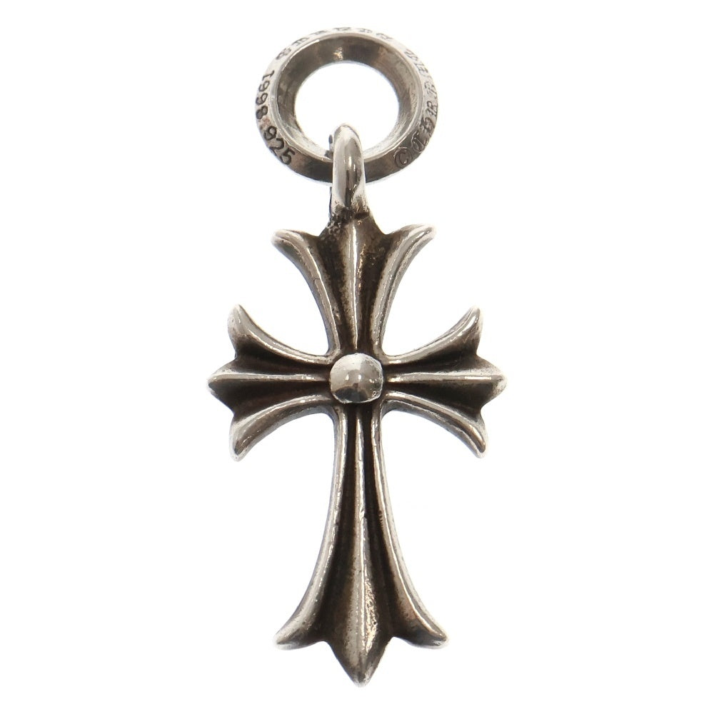 CHROME HEARTS(クロムハーツ) TINY CH CROSS タイニーCHクロス チャーム ネックレストップ シルバー BCA382