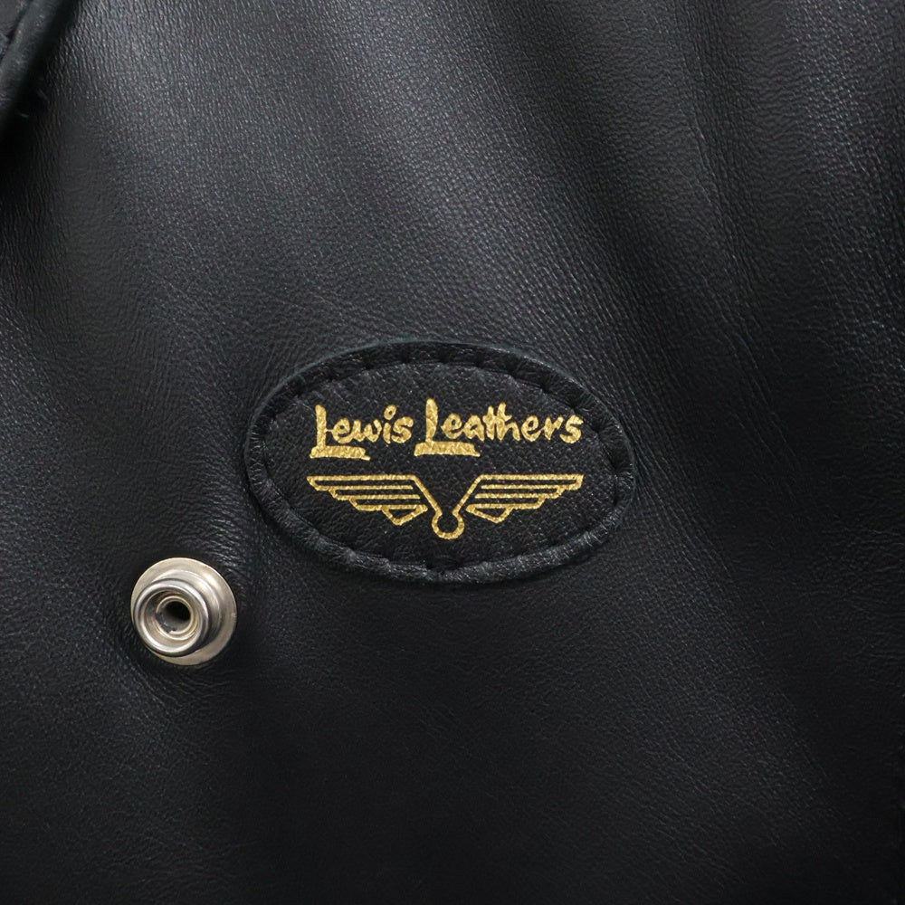 Lewis Leathers(ルイスレザー) 441T CYCLONE TIGHT FIT サイクロン タイトフィット カウハイド ダブルライダース レザージャケット ブラック