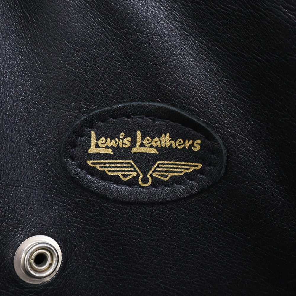 Lewis Leathers(ルイスレザー) 391T LIGHTNING TIGHT FIT ライトニング タイトフィット カウハイド ダブルライダース レザージャケット ブラック