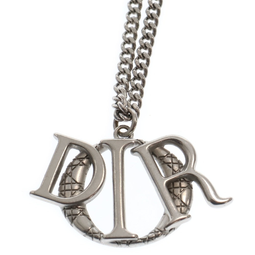 DIOR(ディオール) Logo Pendant Necklace ロゴ ペンダント ネックレス N2811HOMMT D000 シルバー