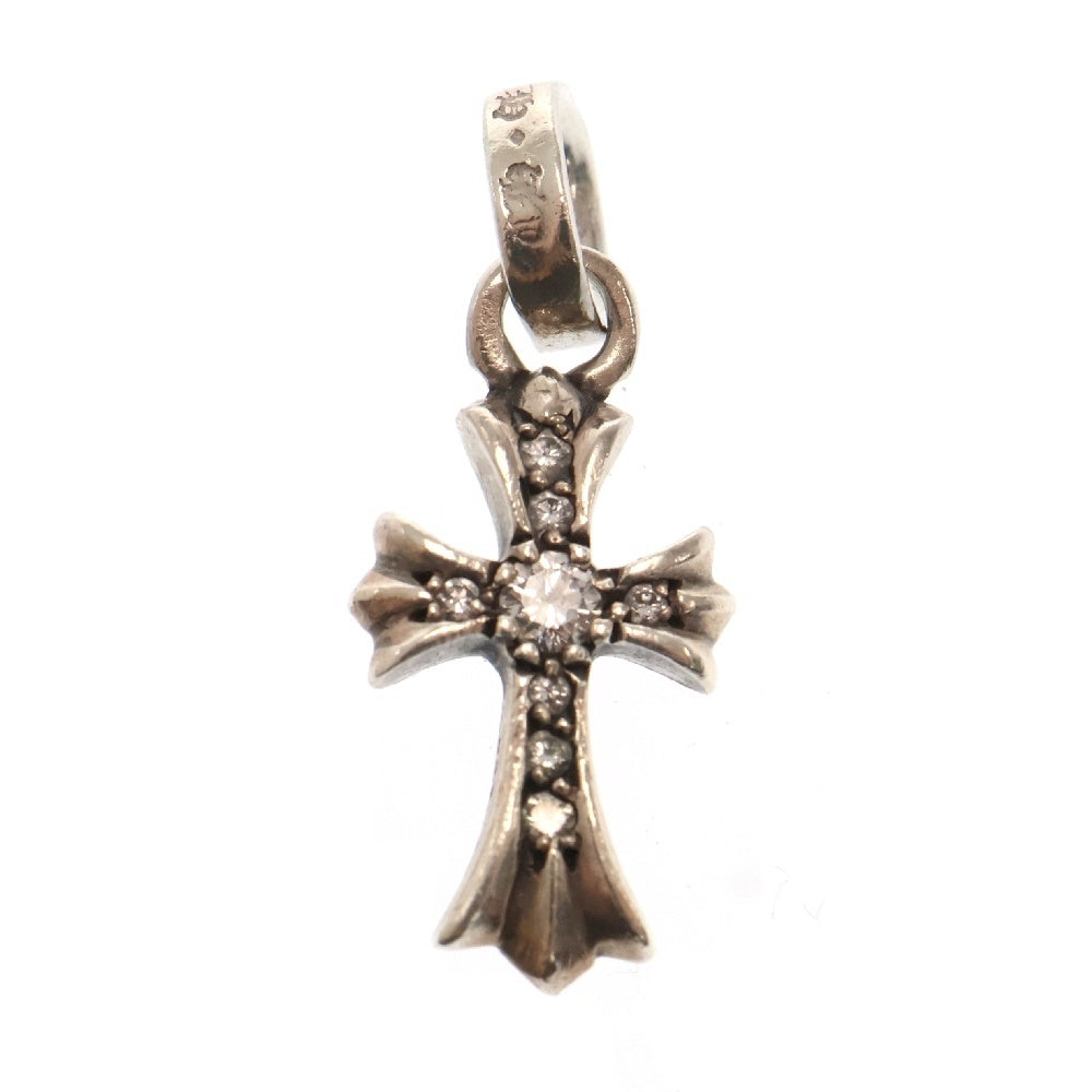 CHROME HEARTS(クロムハーツ) CRS BBYFAT P DMND ベイビーファット PAVEダイヤ ペンダントトップ シルバー BCA234