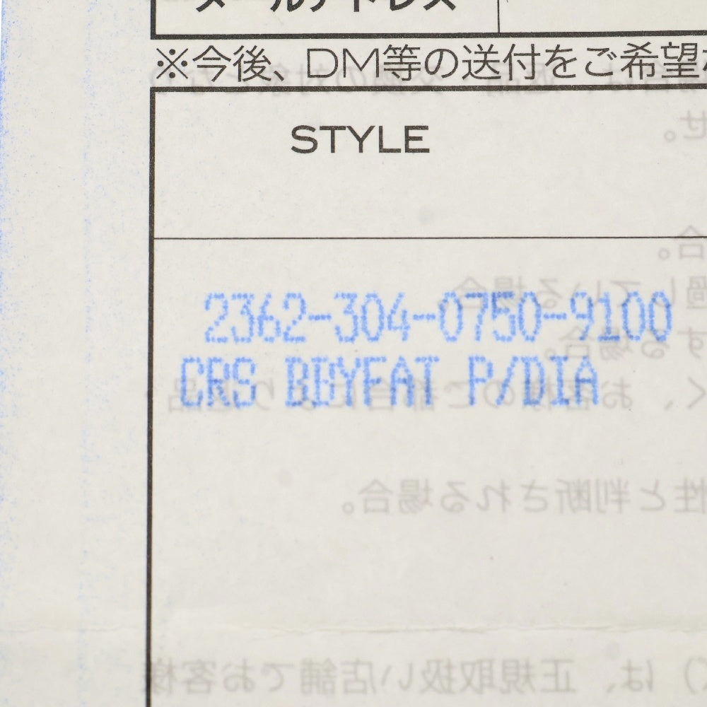 CHROME HEARTS(クロムハーツ) CRS BBYFAT P DMND ベイビーファット PAVEダイヤ ペンダントトップ シルバー BCA234