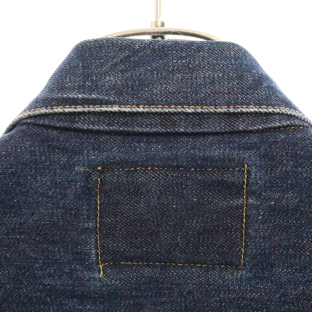 Levi's(リーバイス) 50's VINTAGE 517XX BIGE 2nd セカンド ブランケット裏地 デニムジャケット インディゴ ボタン裏17 両面タブ