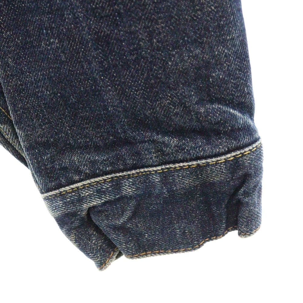 Levi's(リーバイス) 50's VINTAGE 517XX BIGE 2nd セカンド ブランケット裏地 デニムジャケット インディゴ ボタン裏17 両面タブ