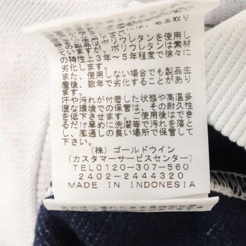 THE NORTH FACE(ザノースフェイス) Jacquard Half Dome Crew ジャカードハーフドームクルー ロゴ刺繍スウェットトレーナー NT62438 グレー