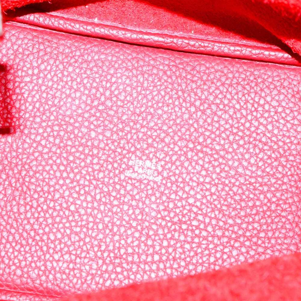 HERMES(エルメス) ピコタンロック PM トリヨンモーリス ハンドバッグ シルバー金具 C刻印 2018年製 レッド