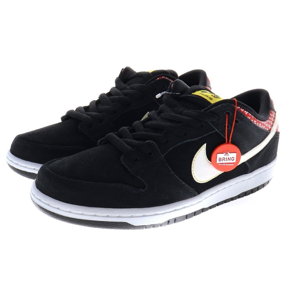 NIKE SB(ナイキエスビー) 【観賞用】 2013年製 DUNK LOW PREMIUM SB FIRECRACKER PACK ダンクロープレミアム ローカットスニーカー ブラック 313170-016 US9.5/27.5cm
