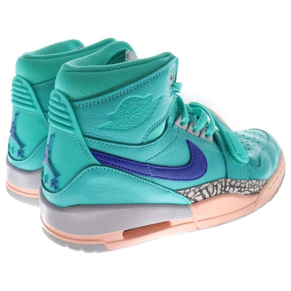 NIKE(ナイキ) ×DON C ORDAN LEGACY 312 HYPER JADE エアジョーダン レガシー ハイパージェイド ハイカットスニーカー ブルー US9/27.0cm AV3922-348