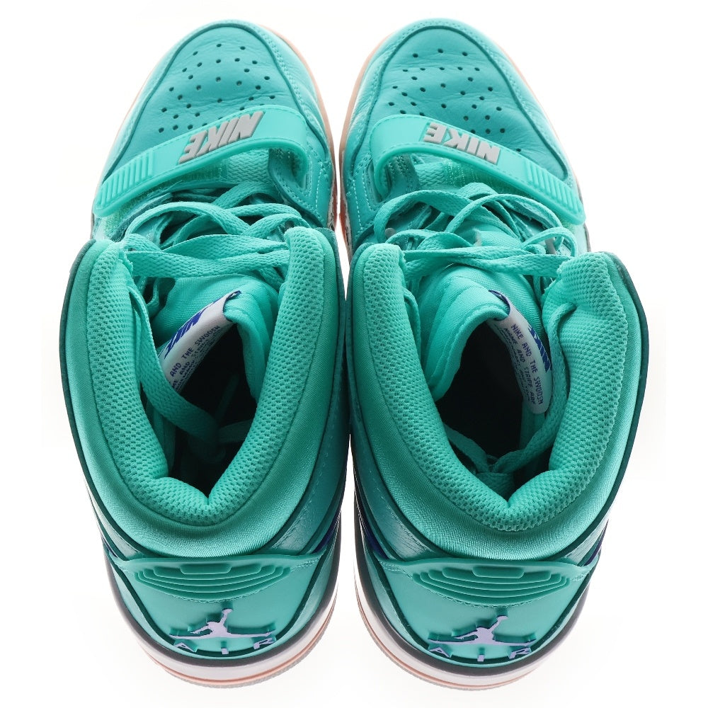 NIKE(ナイキ) ×DON C ORDAN LEGACY 312 HYPER JADE エアジョーダン レガシー ハイパージェイド ハイカットスニーカー ブルー US9/27.0cm AV3922-348