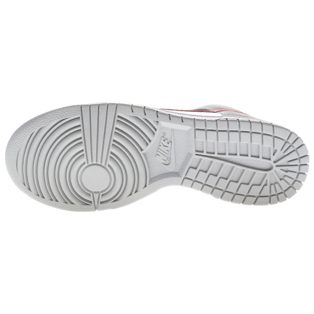NIKE(ナイキ) DUNK HI RETRO SE DJ6152-001 ダンク ハイカットスニーカー グレー/レッド US8.5/26.5cm